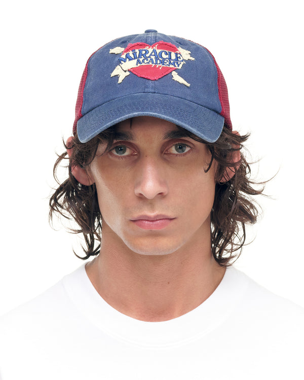 Nahmias Heartbreaker Vintage Trucker Hat Navy