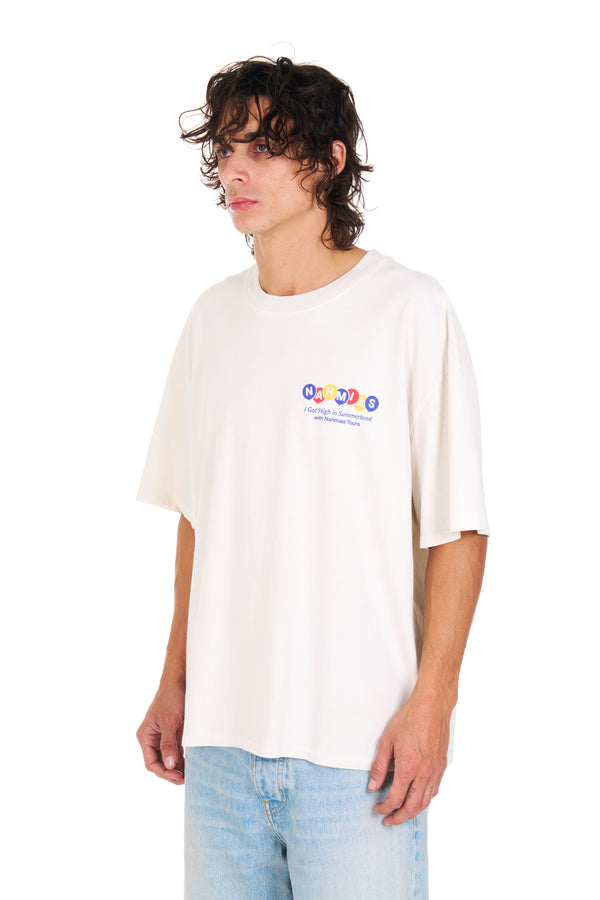 Nahmias High In Summerland Boxy T-shirt EGG WHITE