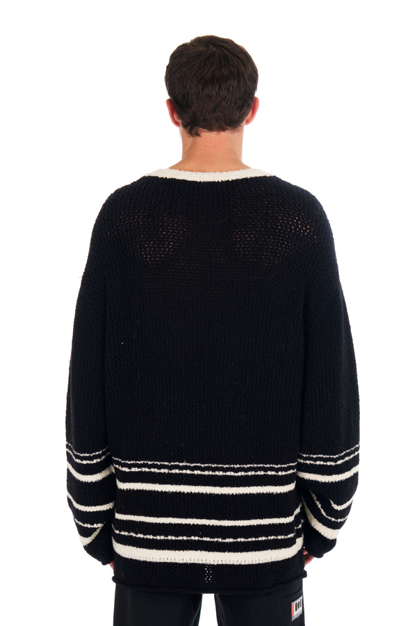 Nahmias Knit Nahmias Hockey Jersey Black