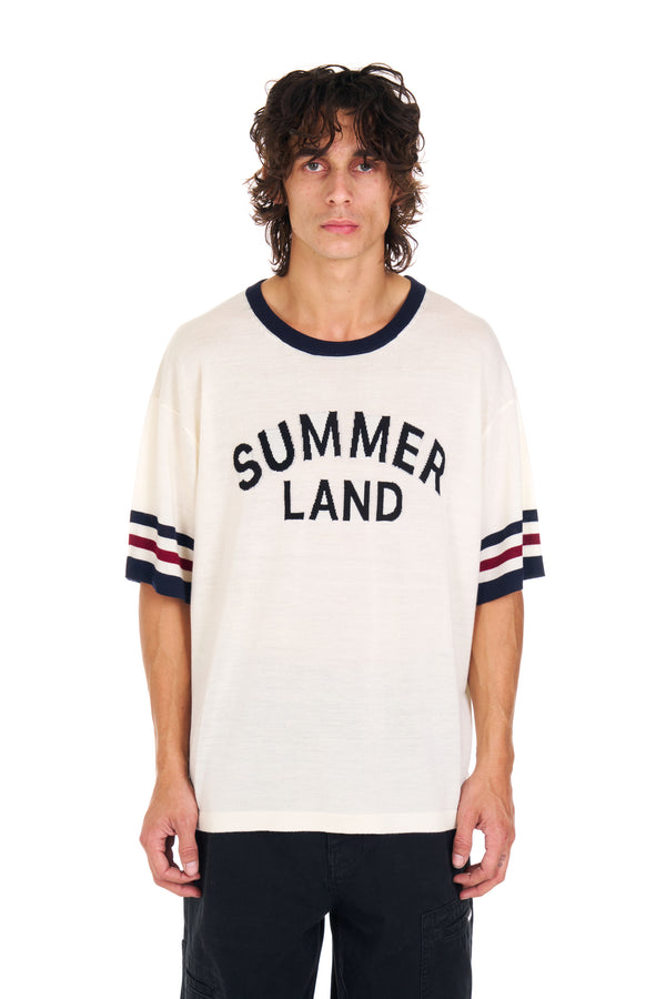 nahmias Knit Summerland Boxy T-shirt IVORY