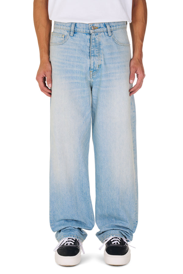 nahmias Light Wash Baggy Jeans LIGHT WASH