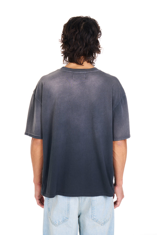 Nahmias Mascot Boxy T-shirt WORN BLACK