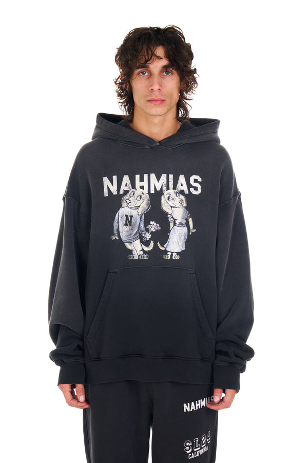 nahmias Mascot Hoodie WORN BLACK