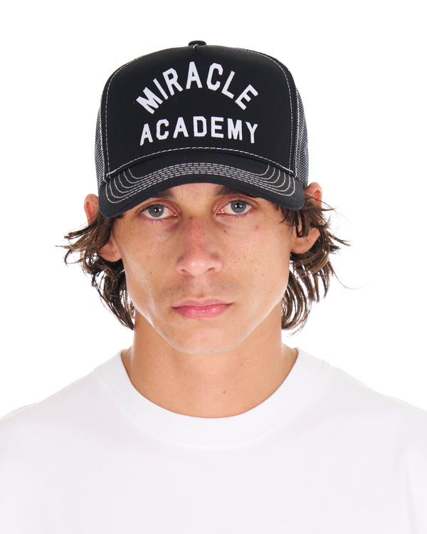 Nahmias Miracle Academy Contrast Trucker Hat Black
