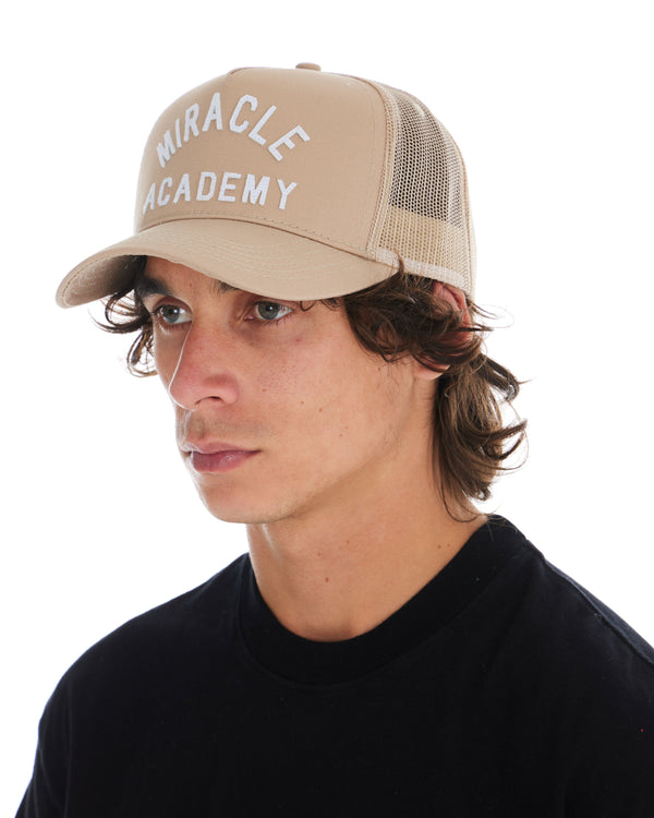 Nahmias Miracle Academy Trucker Hat In Sand SAND