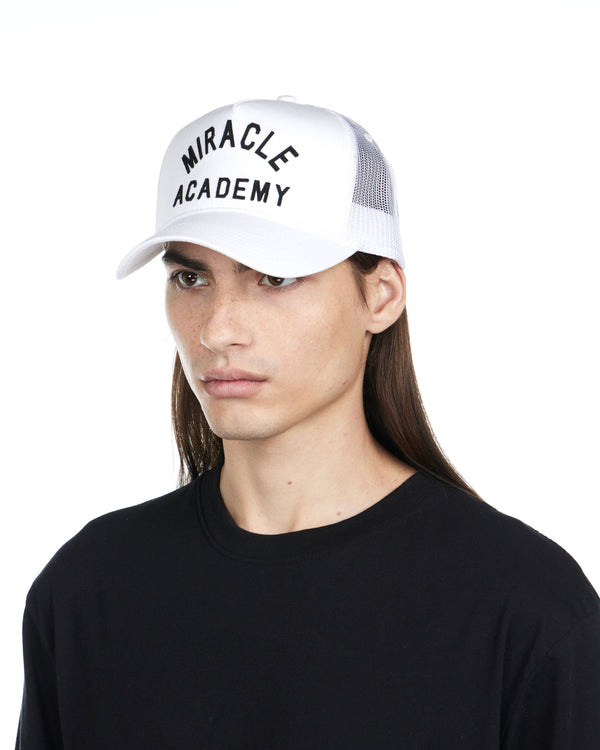 Nahmias Miracle Academy Trucker Hat In White White