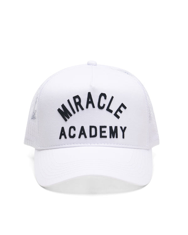 nahmias Miracle Academy Trucker Hat in White White