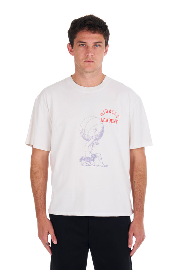 nahmias Miracle Atlas Boxy T-shirt EGG WHITE