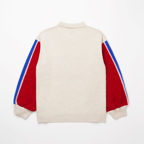 Nahmias Miracle Oversized Crewneck White