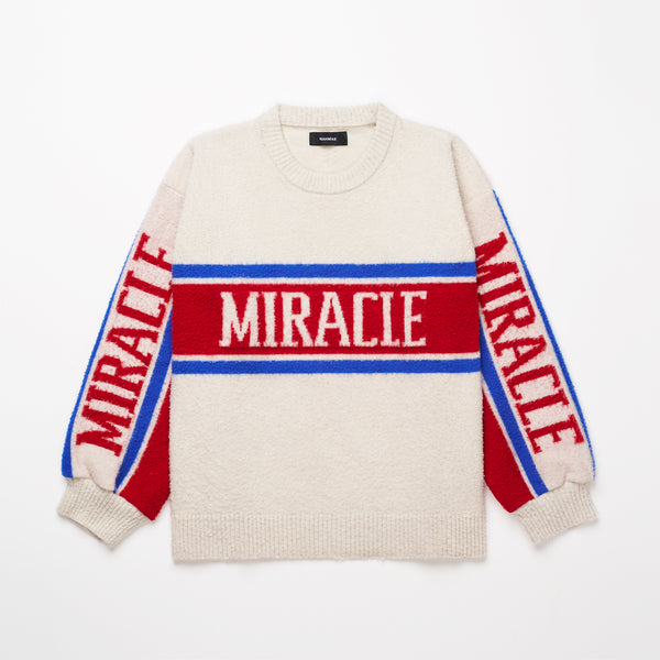 nahmias Miracle Oversized Crewneck White