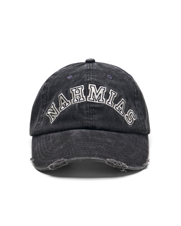 nahmias Nahmias Chenille Dad Cap OFF BLACK