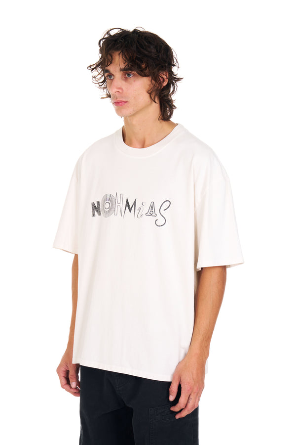 Nahmias Nahmias Collage Boxy T-shirt EGG WHITE