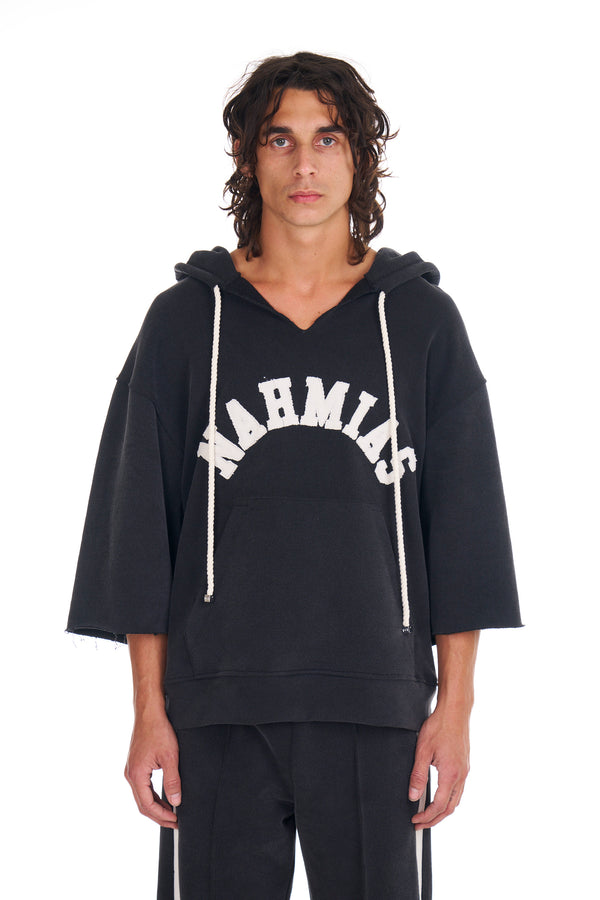 nahmias Nahmias Cut Off Hoodie WORN BLACK