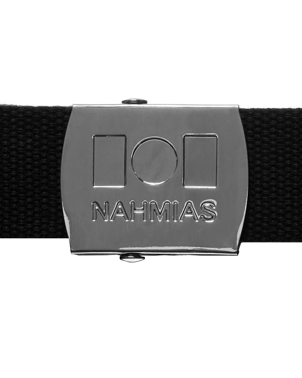 Nahmias Nahmias Logo Belt BLACK