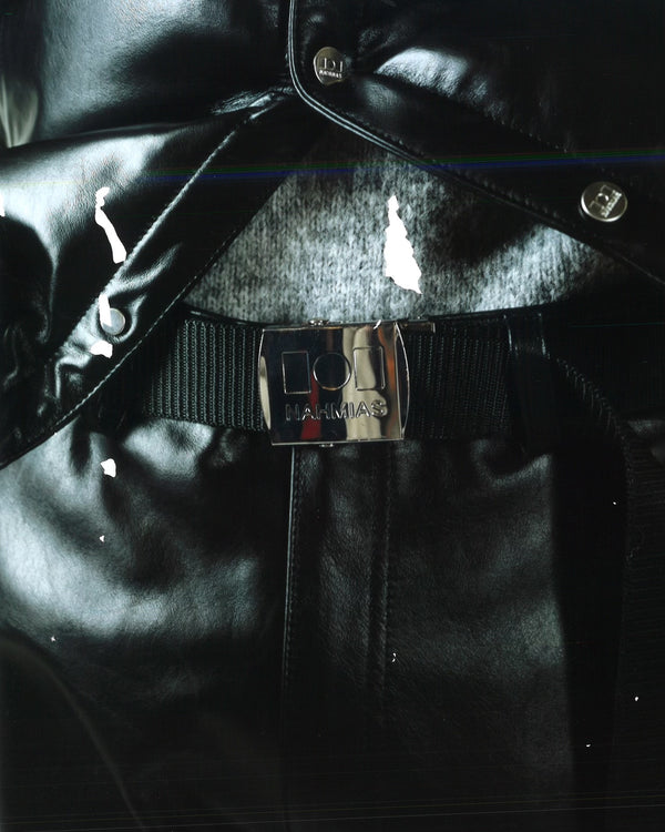 Nahmias Nahmias Logo Belt BLACK