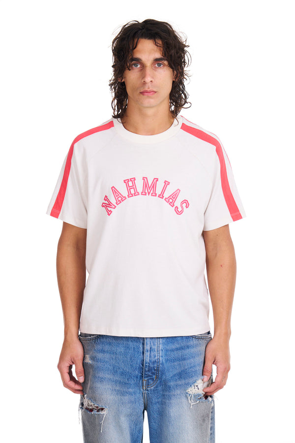 nahmias Nahmias State Raglan T-shirt EGG WHITE