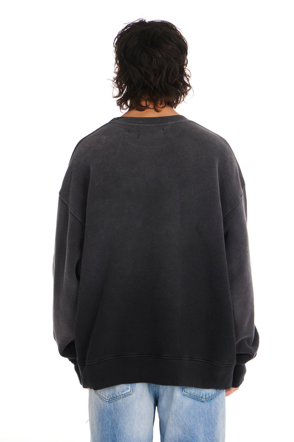 Nahmias Nahmias Tagged Crewneck AGED BLACK