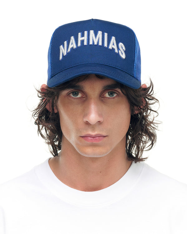 Nahmias Nahmias Varsity Trucker Hat AZUL