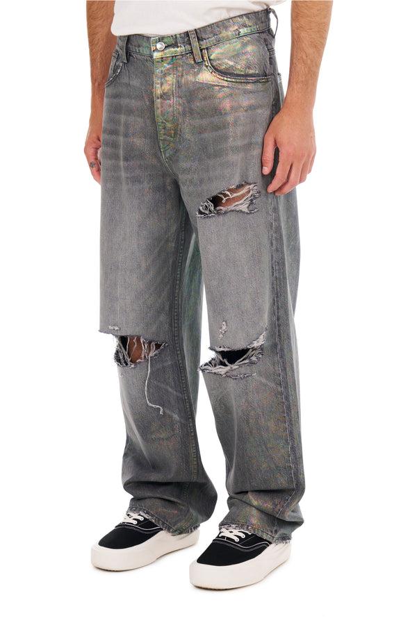 Nahmias Oil Spill Baggy Jean CHARCOAL WASH