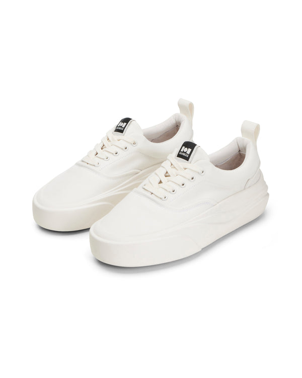 Nahmias Ollie Canvas Sneaker In White White