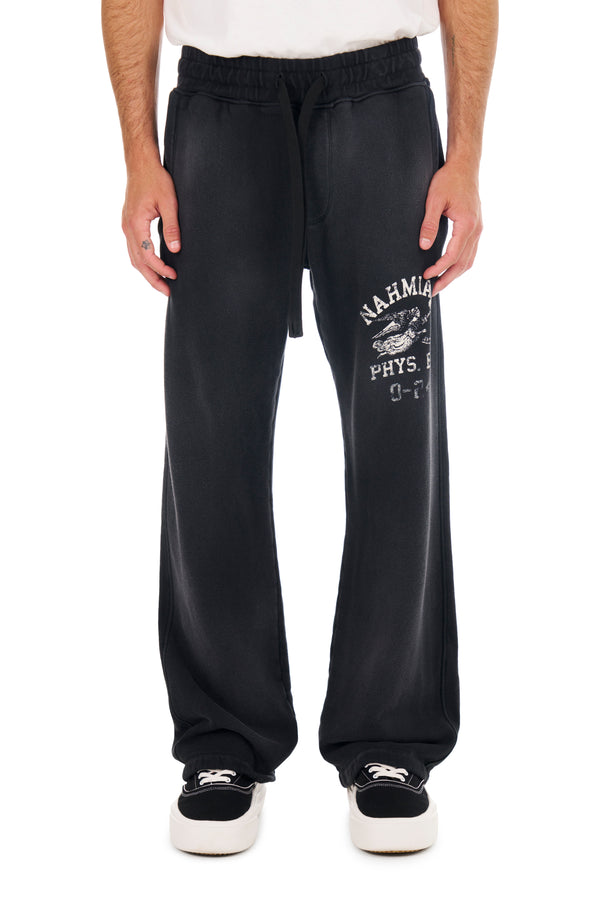 nahmias PHYS. ED. Baggy Sweatpants SUNFADE BLACK
