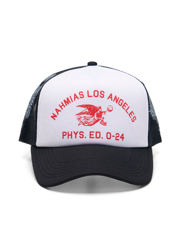 nahmias PHYS. ED. Foam Trucker Hat Black