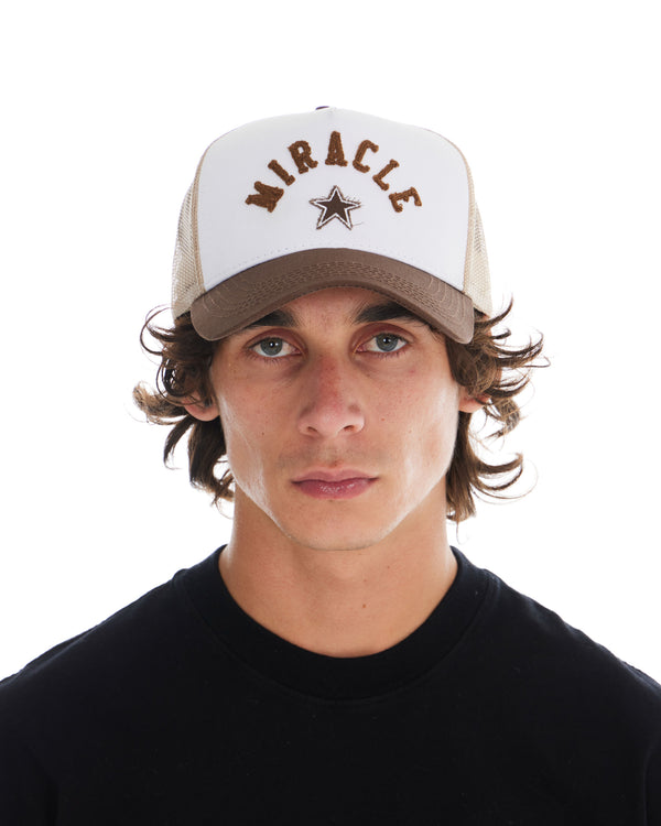 Nahmias Players Trucker Hat In Brown BROWN