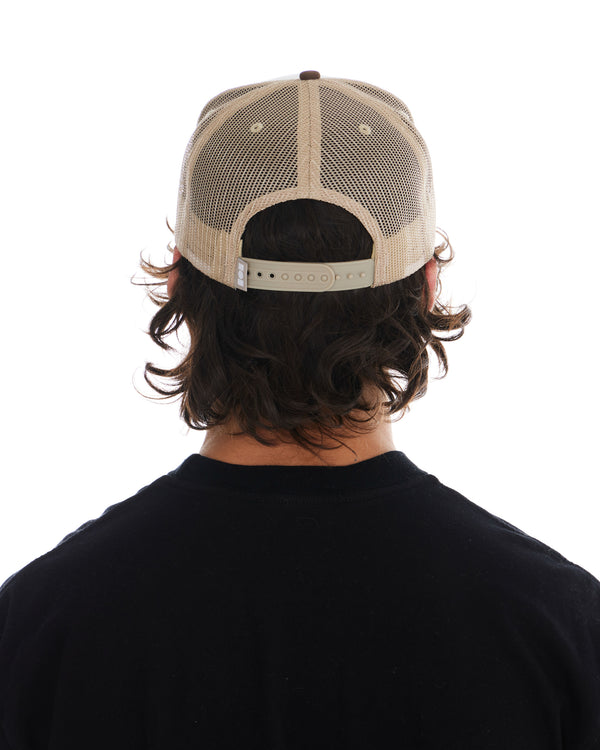Nahmias Players Trucker Hat In Brown BROWN