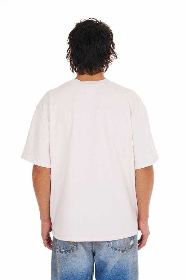 Nahmias Point Dune Races Boxy T-shirt EGG WHITE