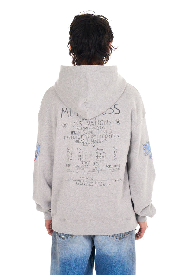 Nahmias Point Dune Races Hoodie HEATHER GREY
