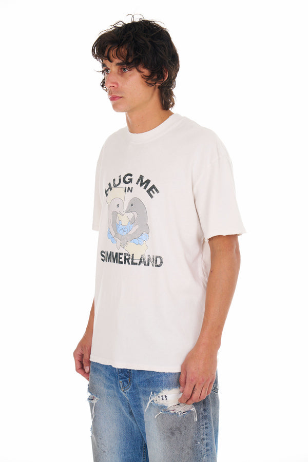Nahmias Souvenir Boxy T-shirt EGG WHITE
