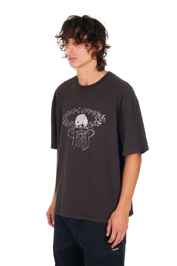Nahmias Star Kid Boxy T-shirt OFF BLACK