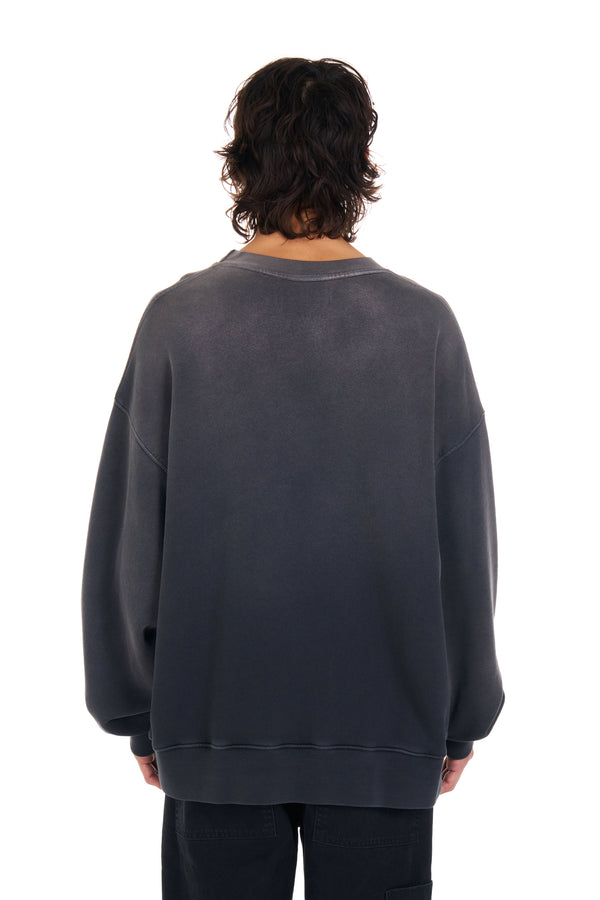 Nahmias Star Kid Crewneck WORN BLACK