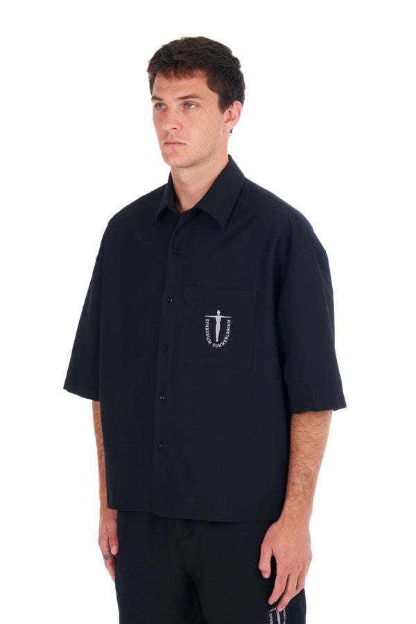 Nahmias Summerland Cropped S/S Shirt Black