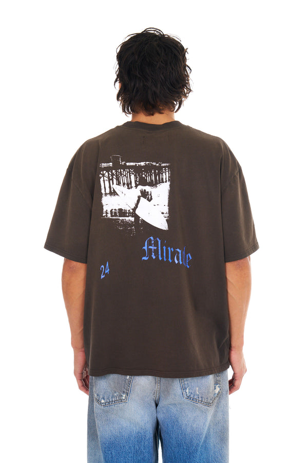 Nahmias SURF SHOP BOXY T-SHIRT SUNFADE BROWN