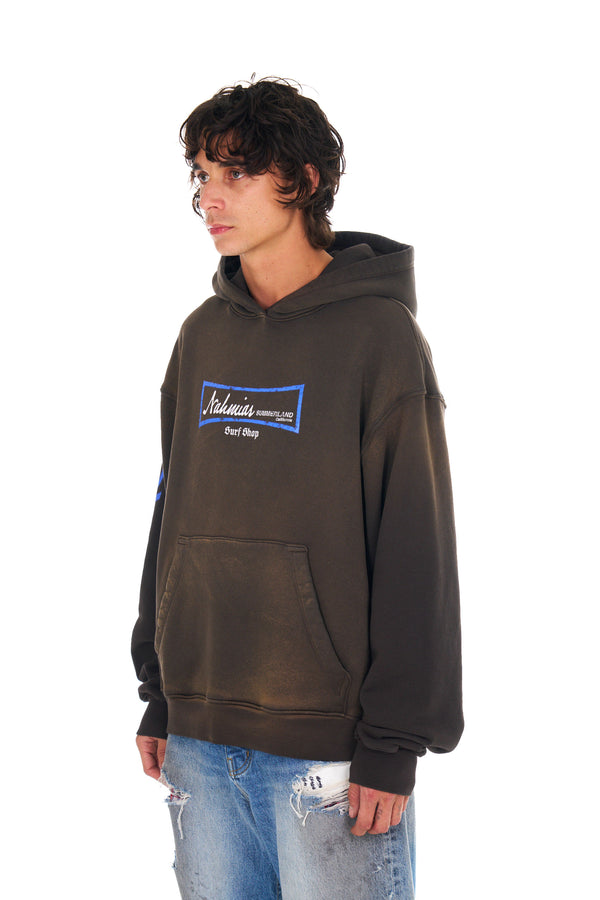 Nahmias Surf Shop Hoodie SUNFADE BROWN