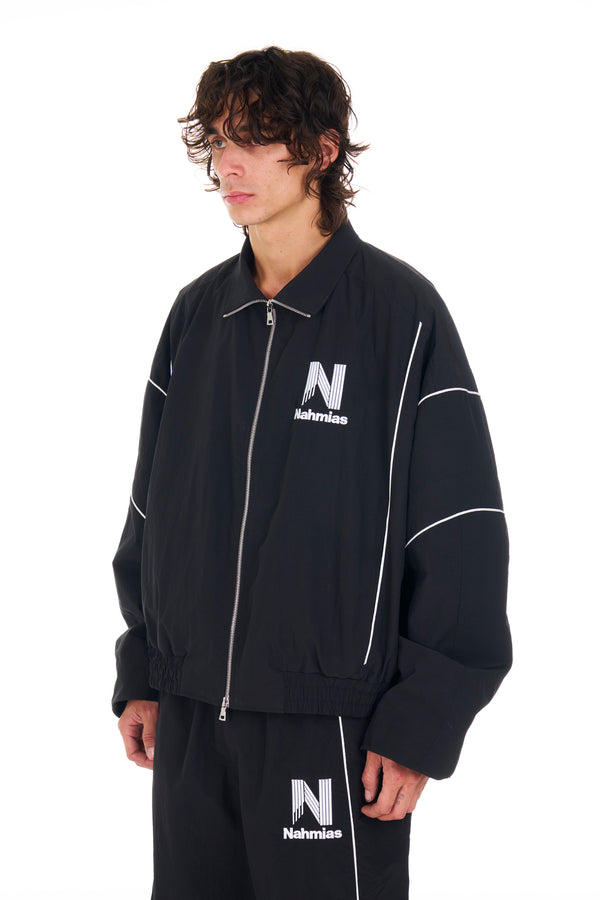 Nahmias Warm Up Jacket Black Black