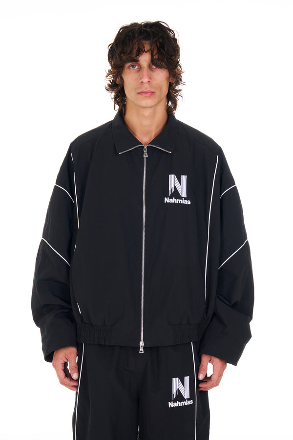 nahmias Warm Up Jacket Black Black