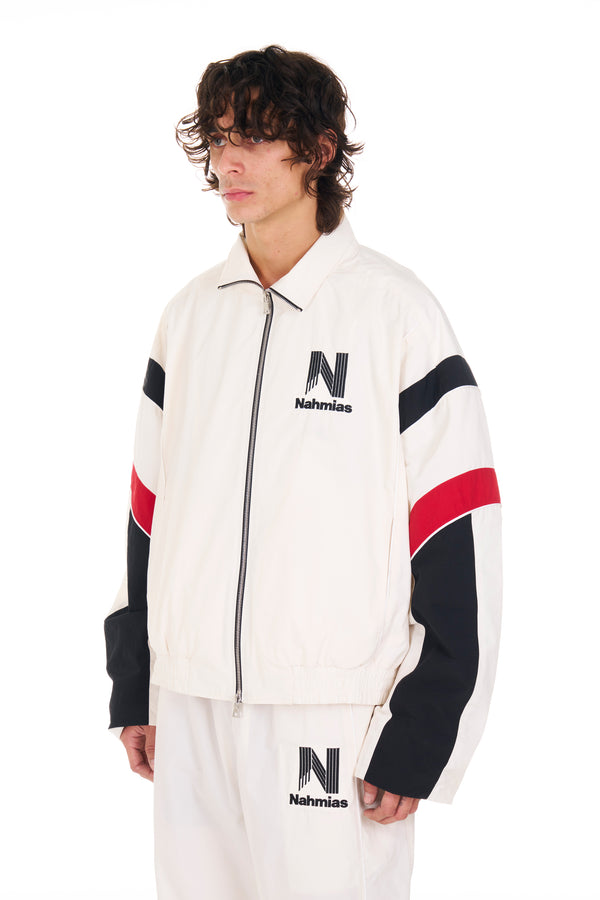 Nahmias Warm Up Jacket White EGG WHITE