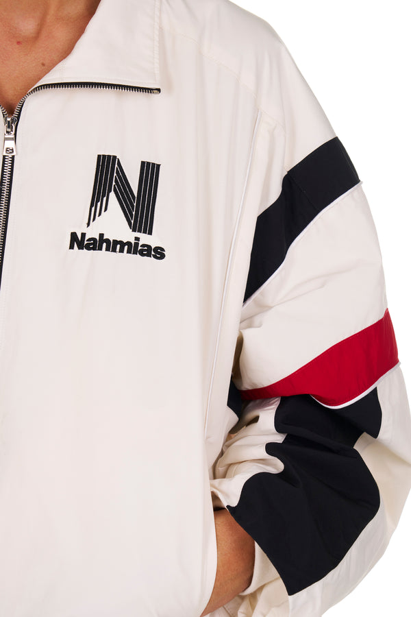 Nahmias Warm Up Jacket White EGG WHITE