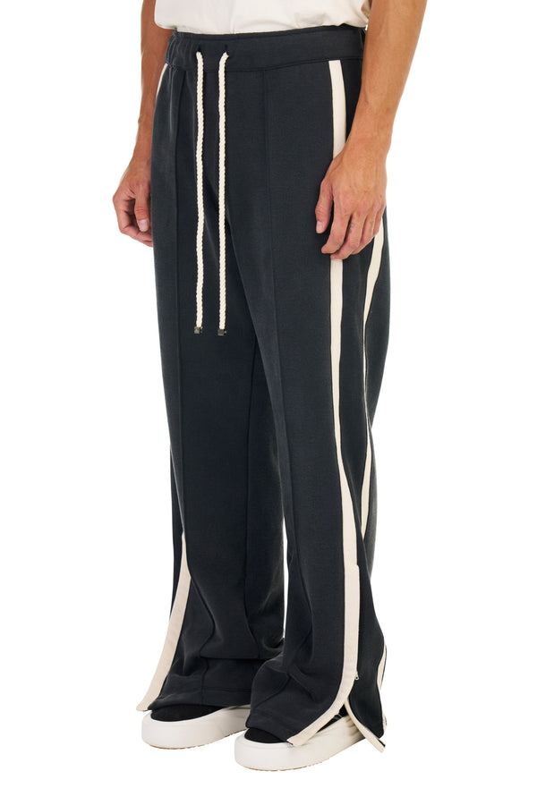 Nahmias P.E. Heavy Cotton Track Pant In Worn Black WORN BLACK