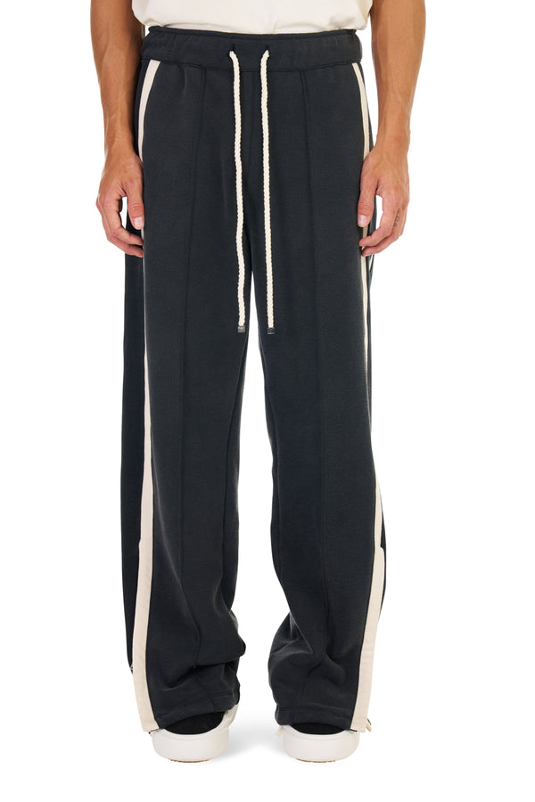 nahmias P.E. Heavy Cotton Track Pant in Worn Black WORN BLACK