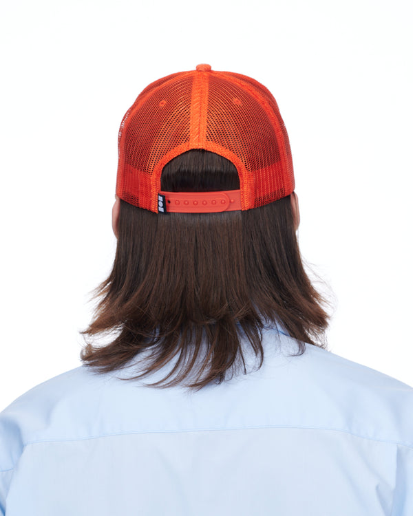 Nahmias Summerland Corduroy Trucker Hat Orange ORANGE