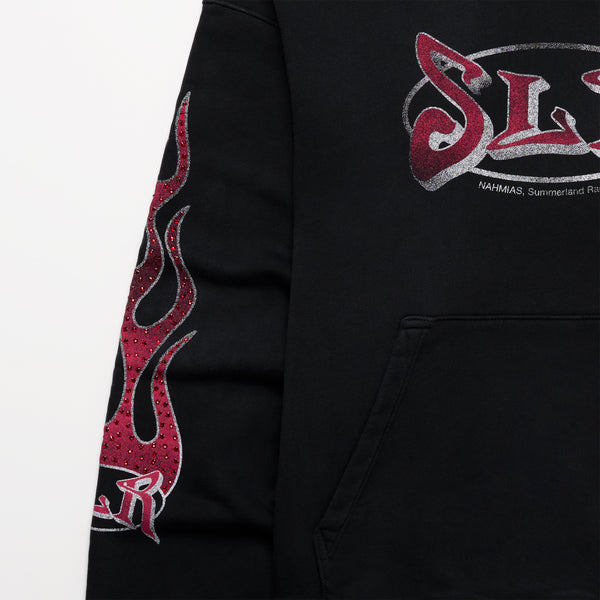 Nahmias Summerland Racing Crystal Hoodie AGED BLACK