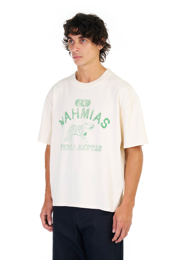 Nahmias Terraestiva Boxy T-shirt Cotton White COTTON WHITE