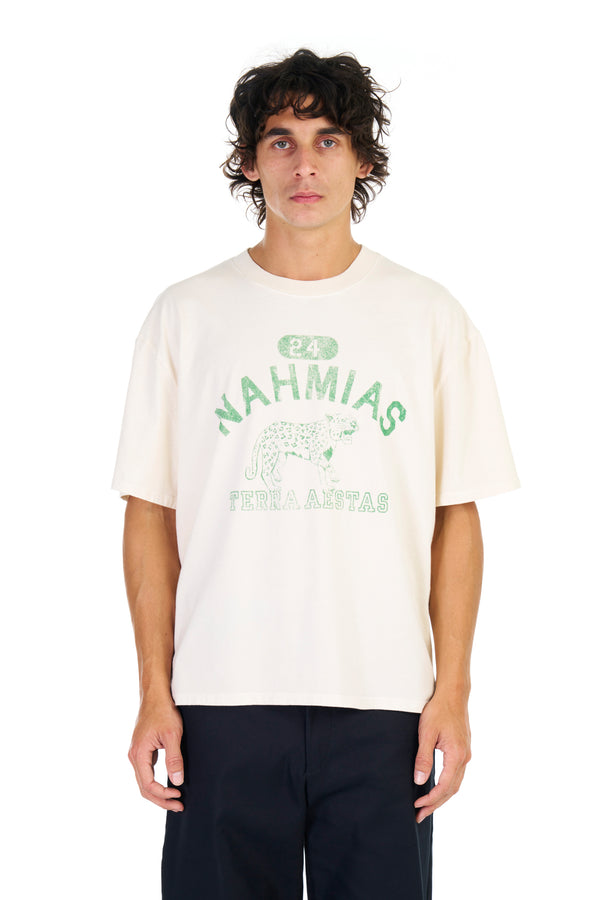 nahmias Terraestiva Boxy T-shirt Cotton White COTTON WHITE