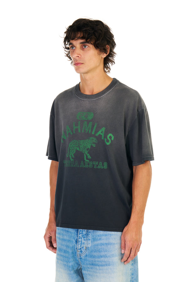 Nahmias Terraestiva Boxy T-shirt Worn Black WORN BLACK