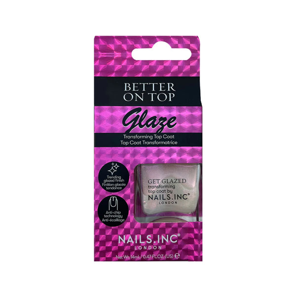 nails inc Better On Top Quick-Drying Top Coat - Glaze