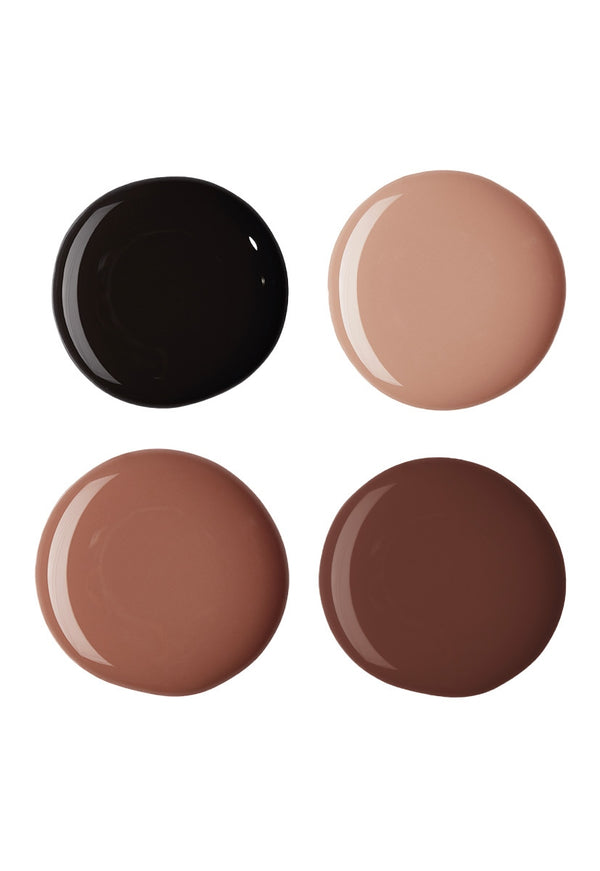 Nails Inc Faux Sure 4-Piece Leather-Effect Nail Polish Set