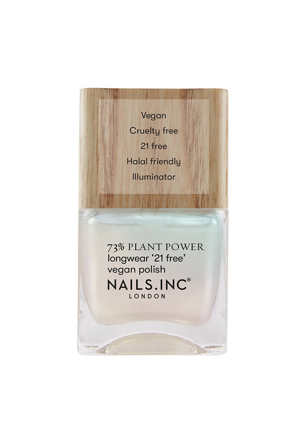 nails inc Glowing Somewhere Plant Power Vegan Nail Illuminator